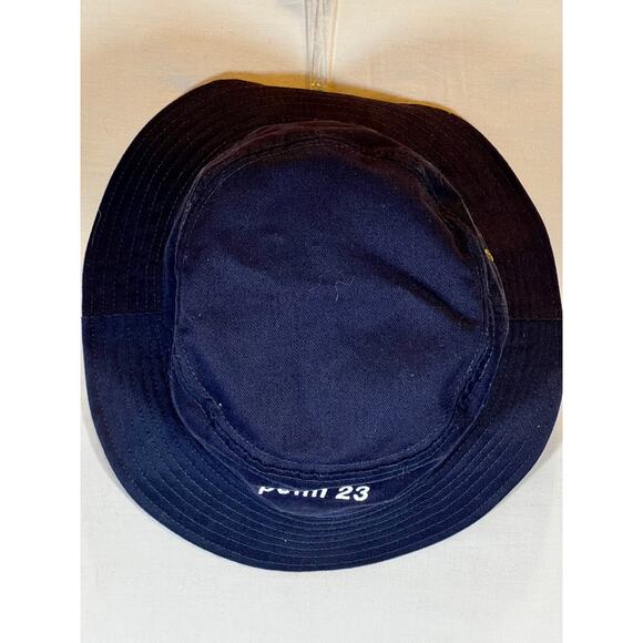 Fersten Worldwide Style # FP716 Penn 23 Navy Bucket Beach Hat 100% Cotton - Picture 2 of 9